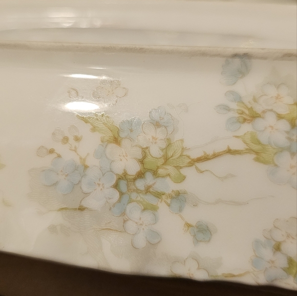 Antique Haviland France Limoges 13" oval serving platter Schleiger 248B - Picture 2 of 6